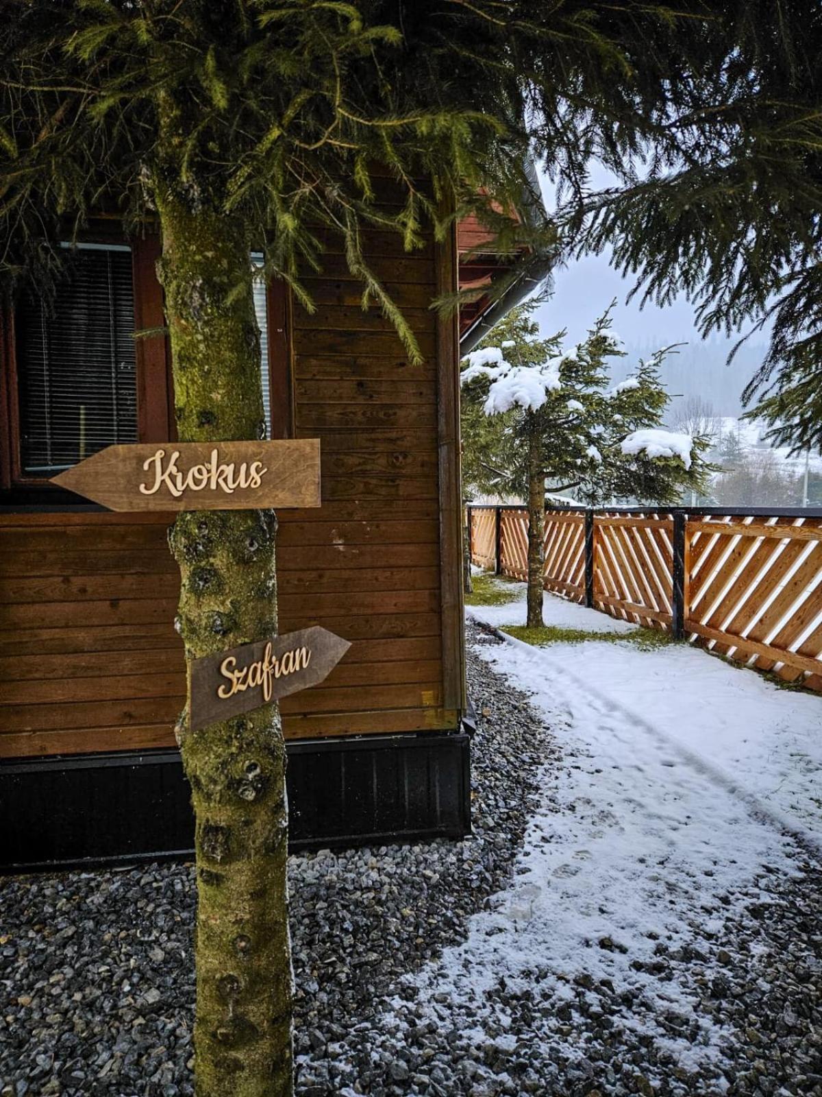 Domek Drewniany Krokus Witów Exteriör bild